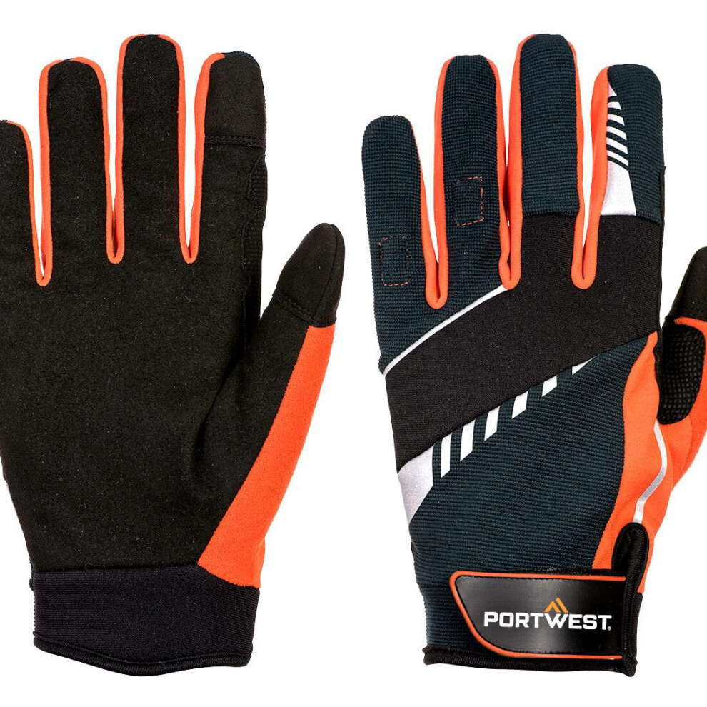 (L, Metro Blue) Portwest Unisex Adult DX4 LR Cut Resistant Gloves