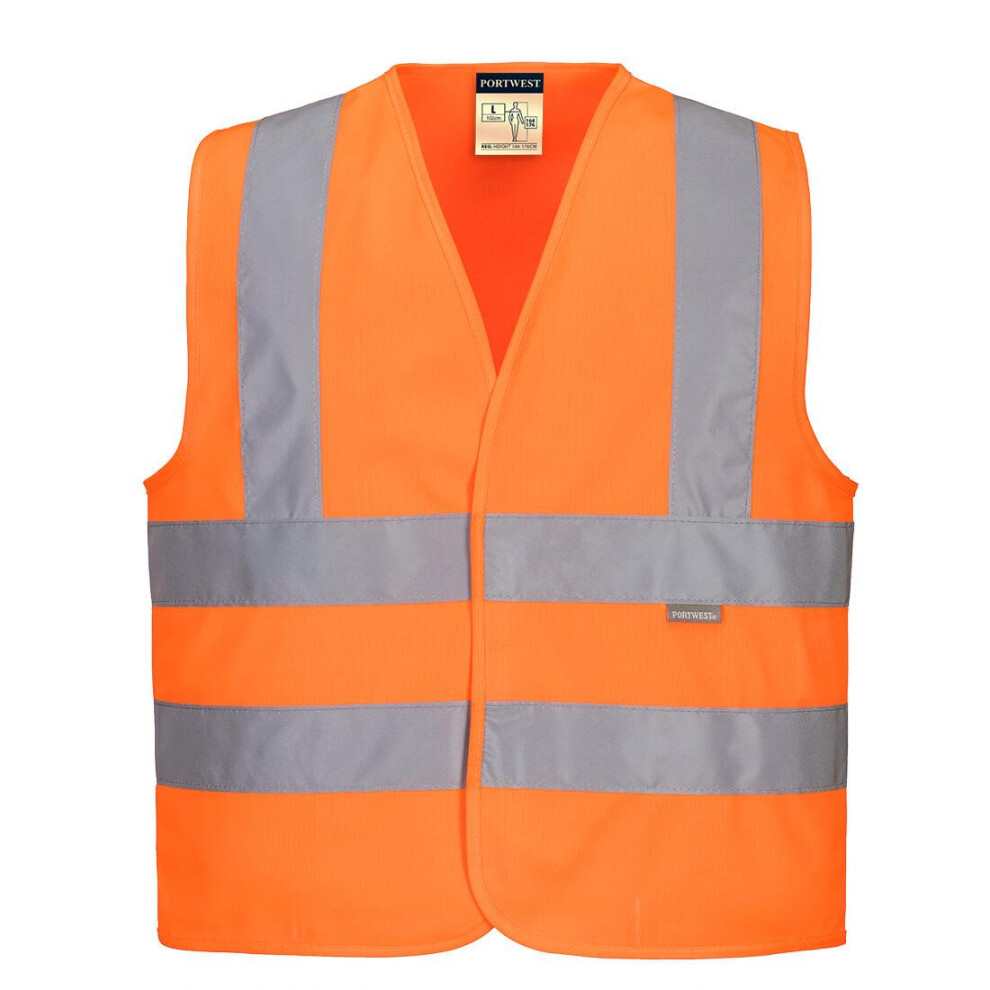 (L, Orange) Portwest Childrens/Kids Hi-Vis Vest