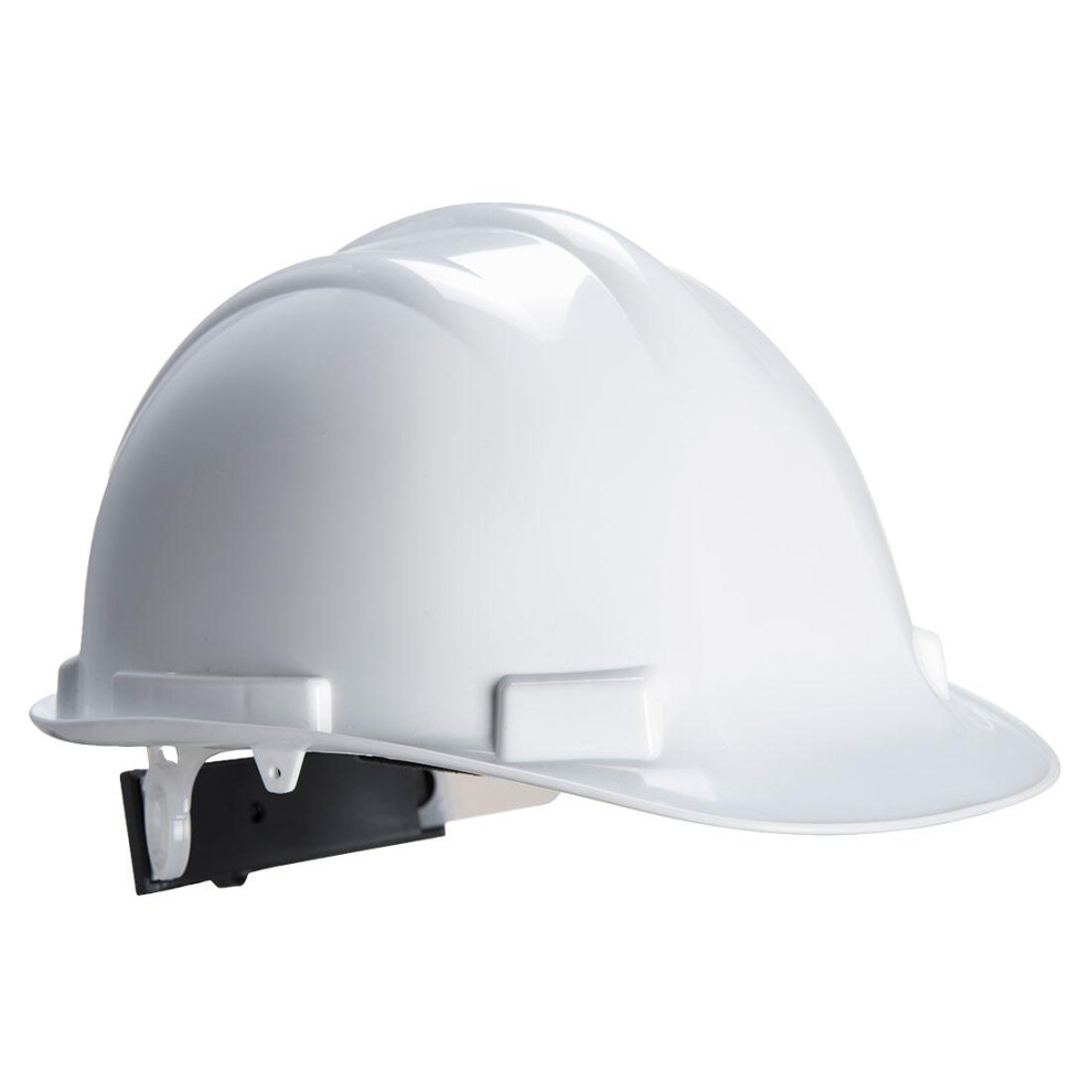 (One Size, White) Portwest Unisex Adult Expertbase Safety Helmet