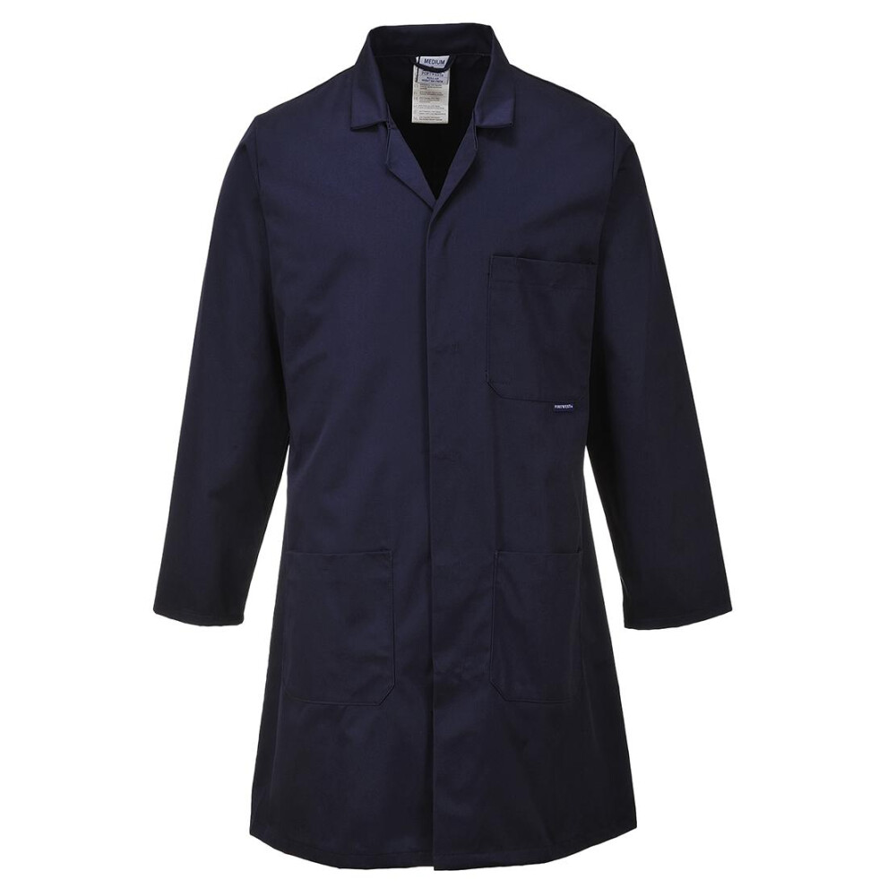 (XL, Navy) Portwest Mens Workwear Coat