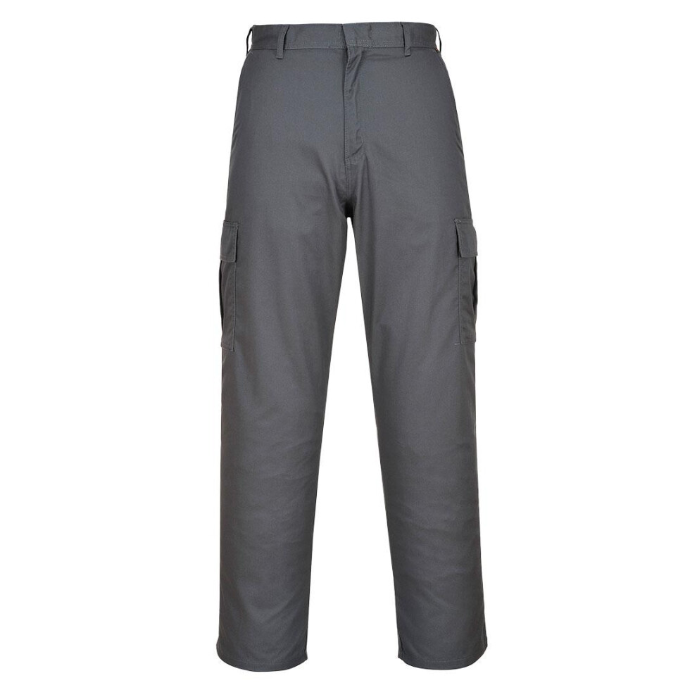 (38T, Grey) Portwest Mens Combat Trousers