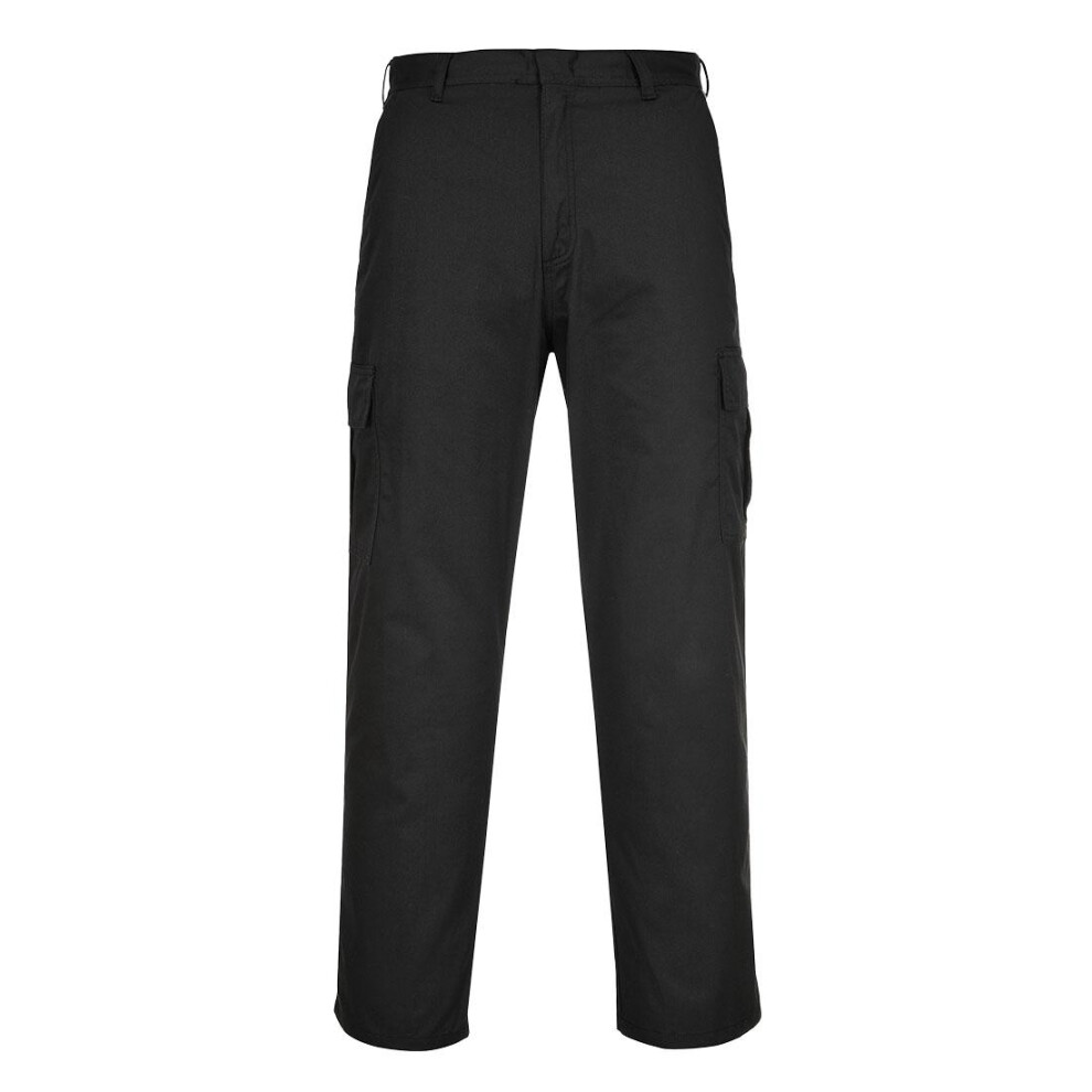 (36T, Black) Portwest Mens Combat Trousers