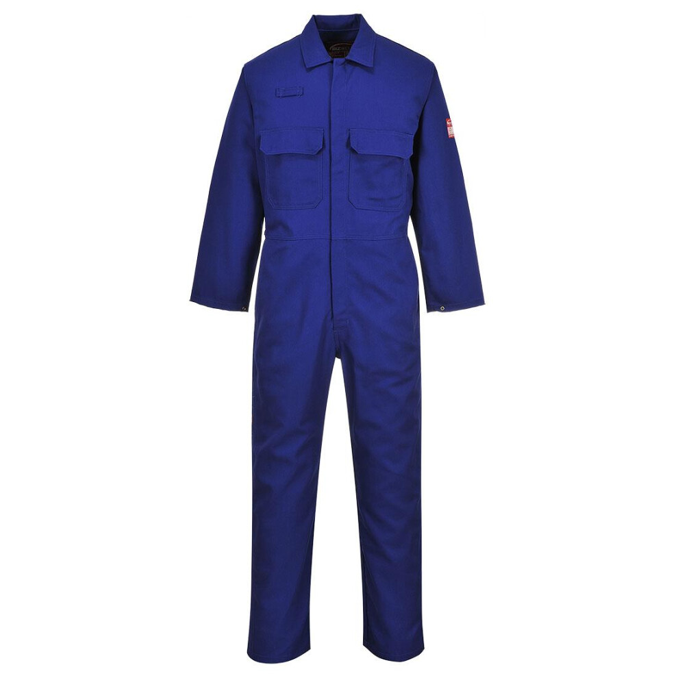 (41R, Royal Blue) Portwest Unisex Adult Bizweld Fire Resistant Overalls