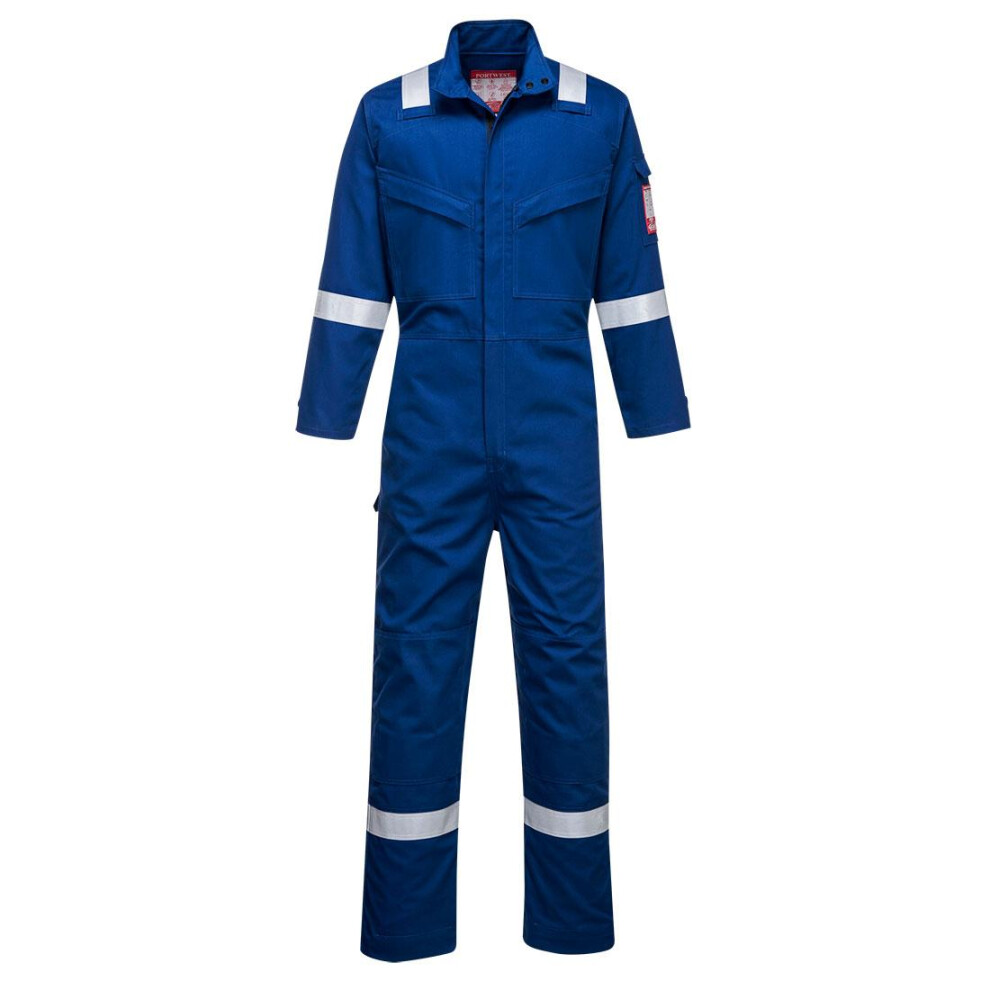 (S, Royal Blue) Portwest Unisex Adult Bizflame Ultra Overalls