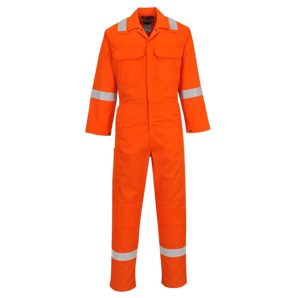 (38R, Orange) Portwest Unisex Adult Classic Bizweld Overalls