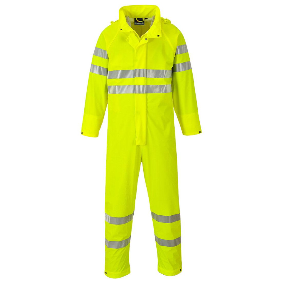 (M, Yellow) Portwest Unisex Adult Sealtex Ultra High-Vis Overalls