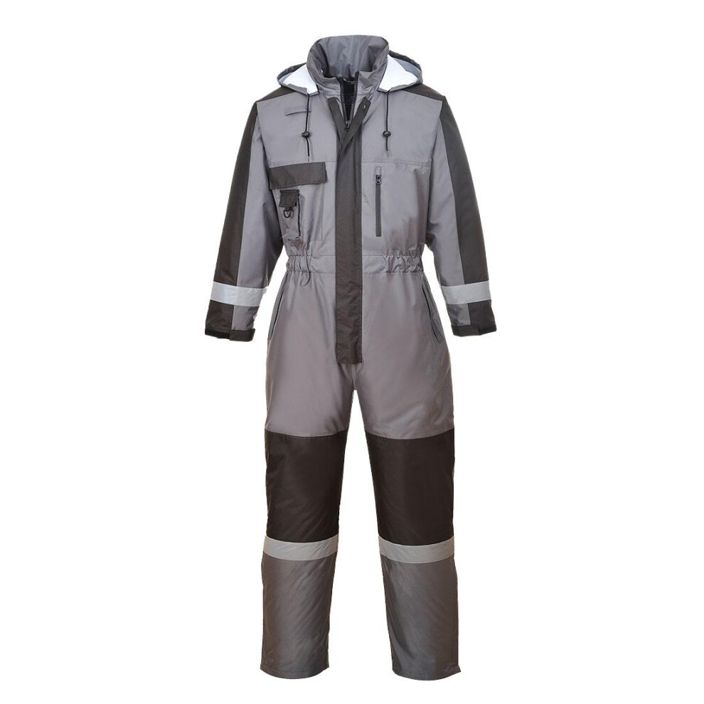 (XL R, Grey) Portwest Unisex Adult Winter Overalls