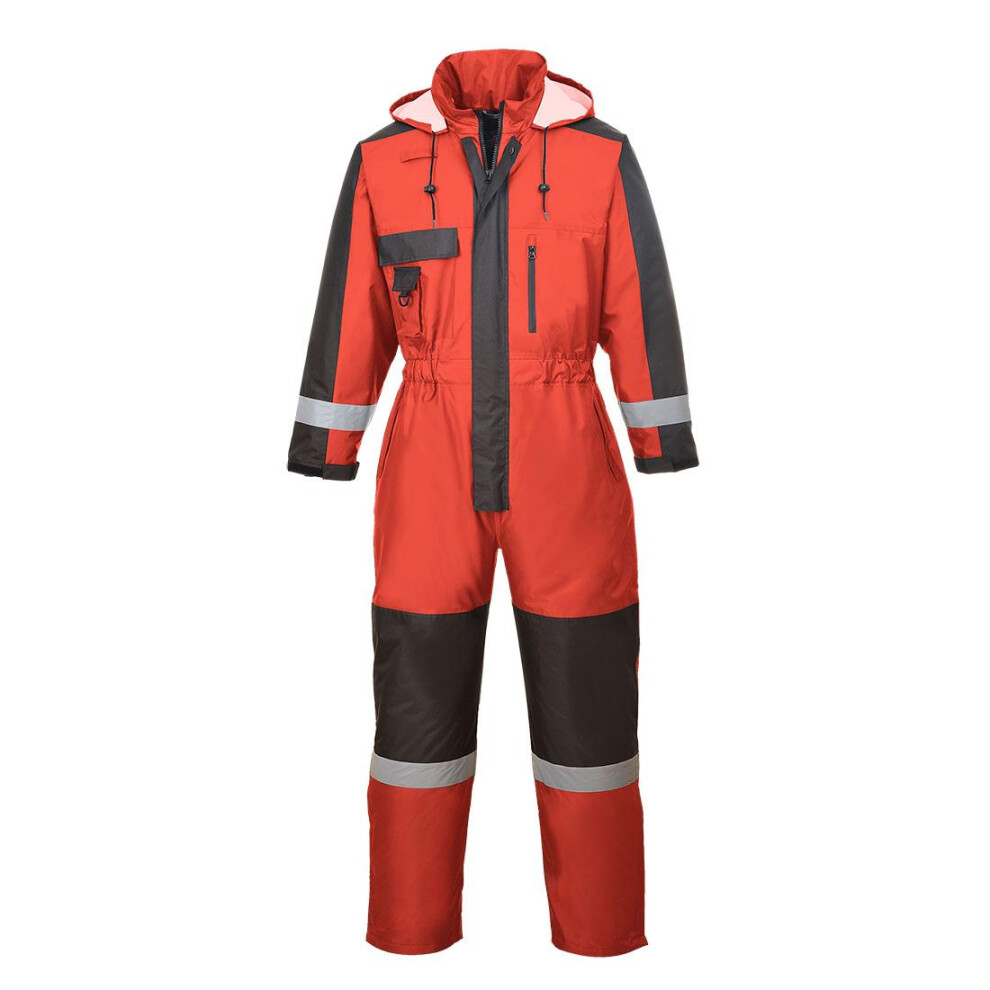 (M R, Red) Portwest Unisex Adult Winter Overalls