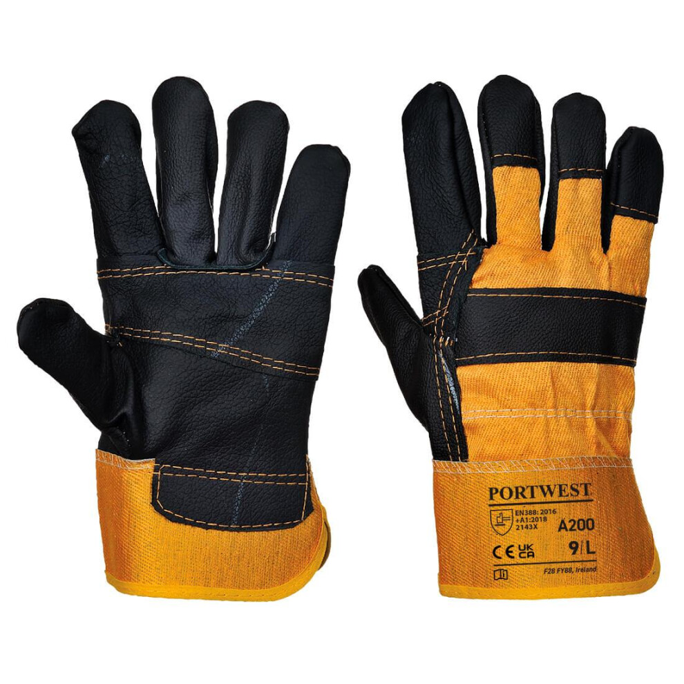 Portwest Unisex Adult Cowhide Leather Furniture Gloves