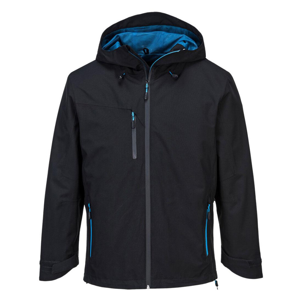 (L, Black) Portwest Mens KX3 Shell Jacket