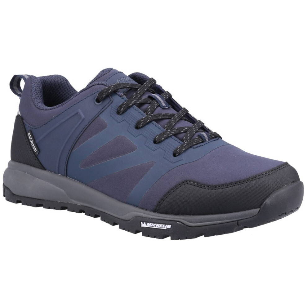 (9 UK, Navy) Cotswold Mens Kingham Low Trainers