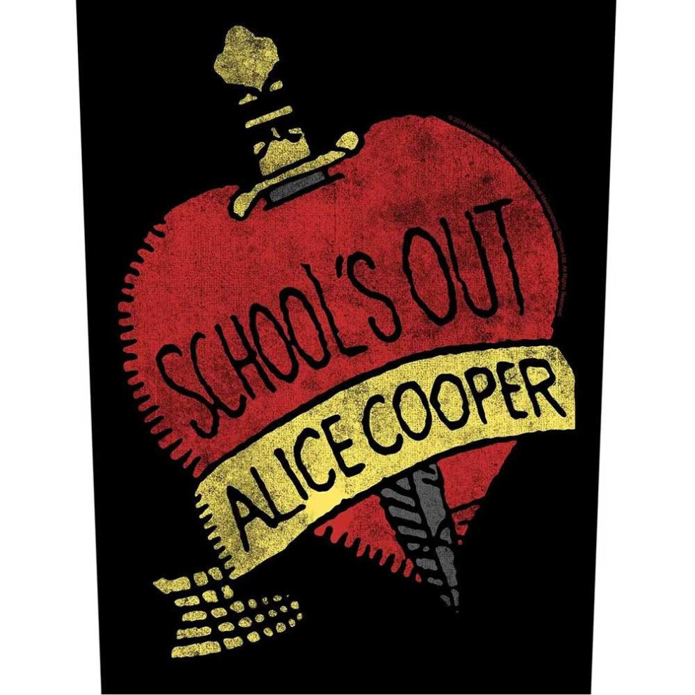 Alice Cooper School's Out Patch
