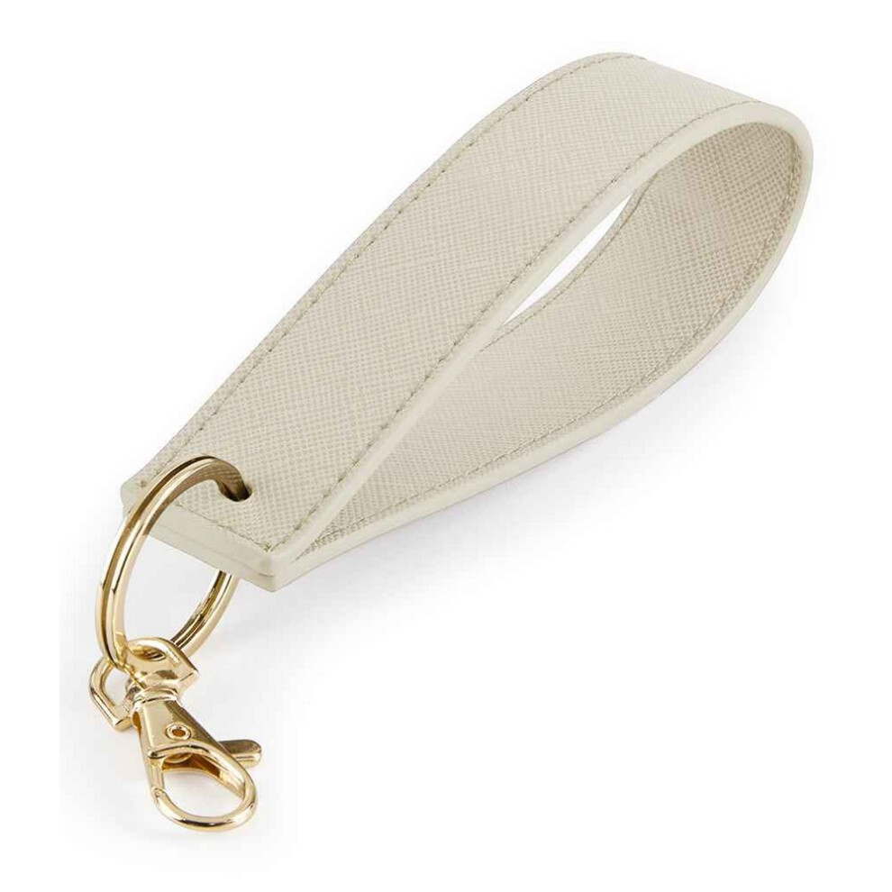 (One Size, Oyster) Bagbase Boutique Wristlet Keyring