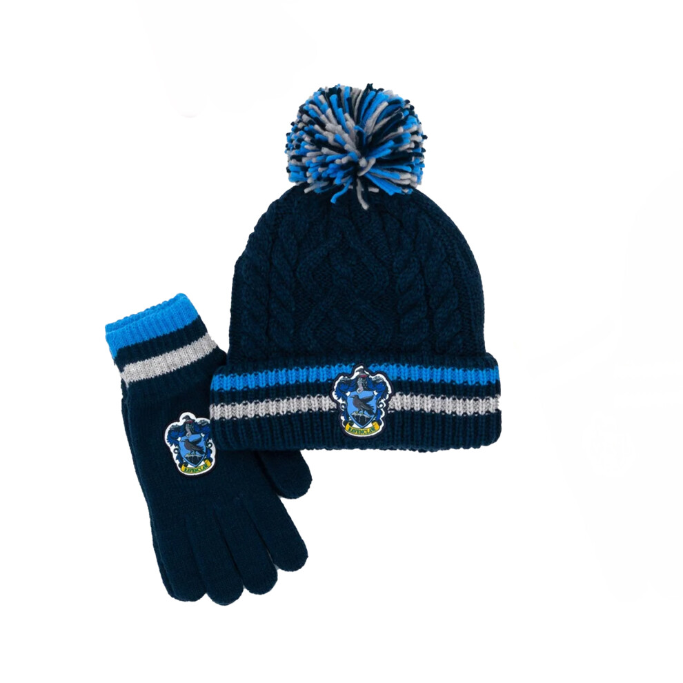 Harry Potter Childrens/Kids Ravenclaw Hat And Gloves Set