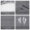 Living And Home Grey Cotton Weighted Blanket, 100x155cm, 3.5kg 5