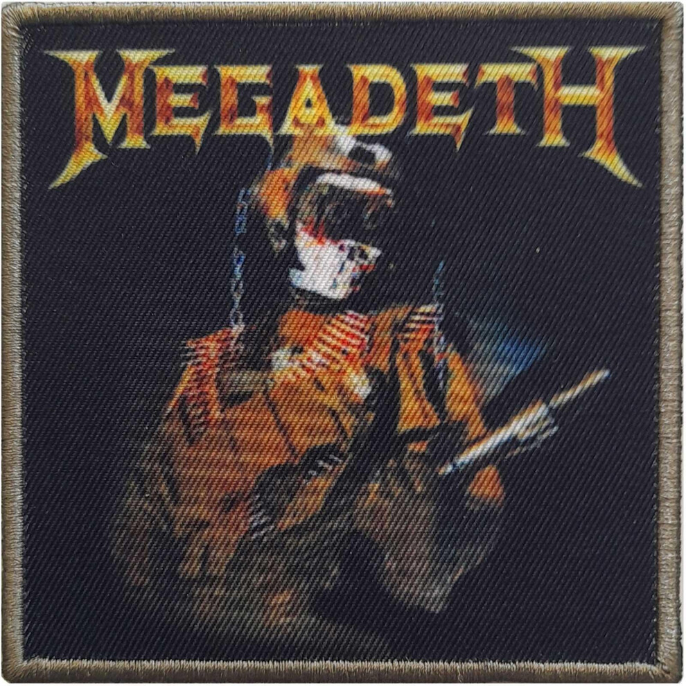 Megadeth Standard Trooper Iron On Patch