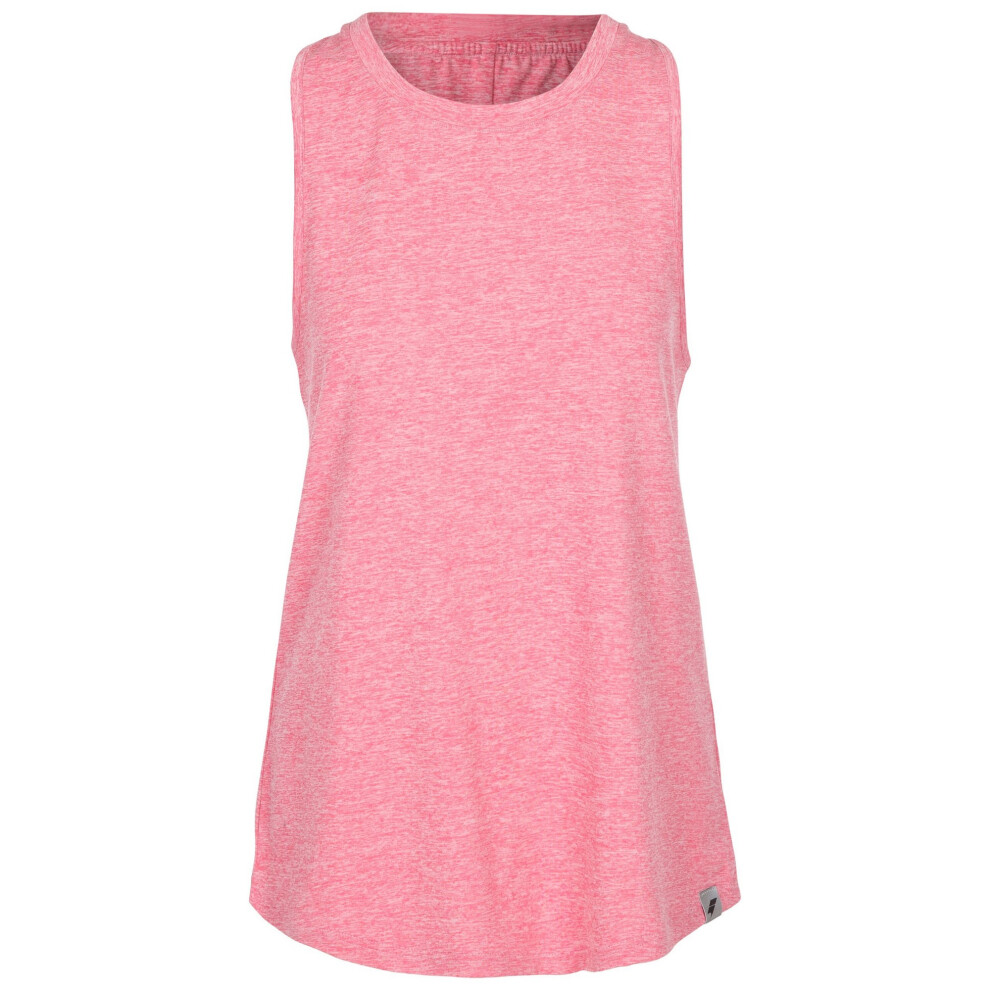 Women's Trespass Womens/Ladies Nicole Marl Vest Top - Pink - Size: 18/20