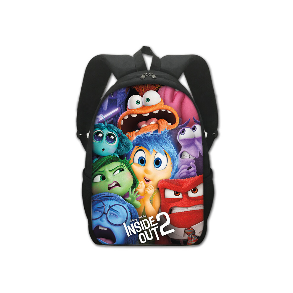 (Style C) Inside Out 2 Schoolbag Backpack Children Cartoon Pattern Large Capacity Gift