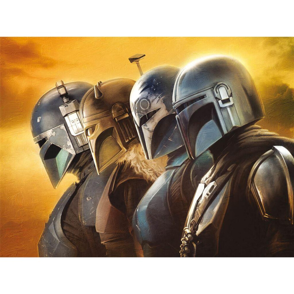 Star Wars: The Mandalorian Creed Framed Canvas Print