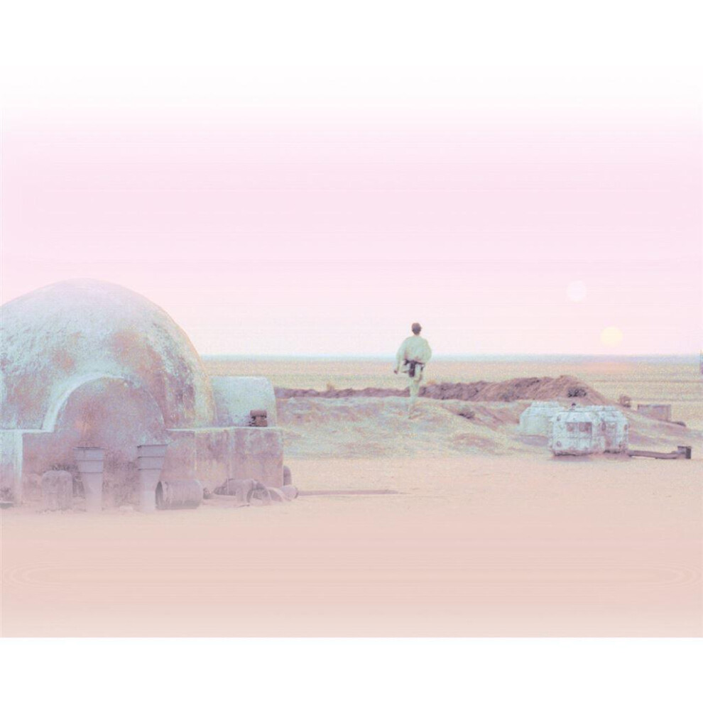 Star Wars Serene Tatooine Framed Canvas Print