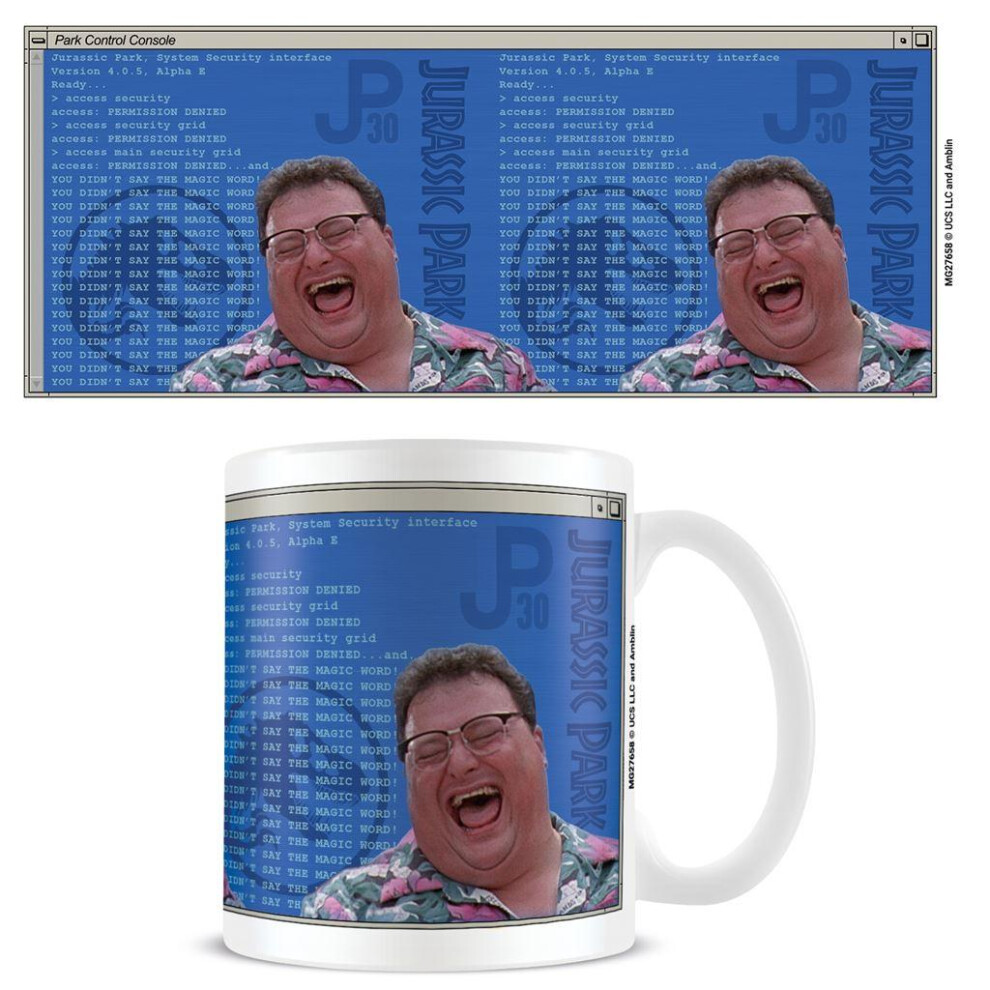 Jurassic Park 30th Anniversary Code Mug