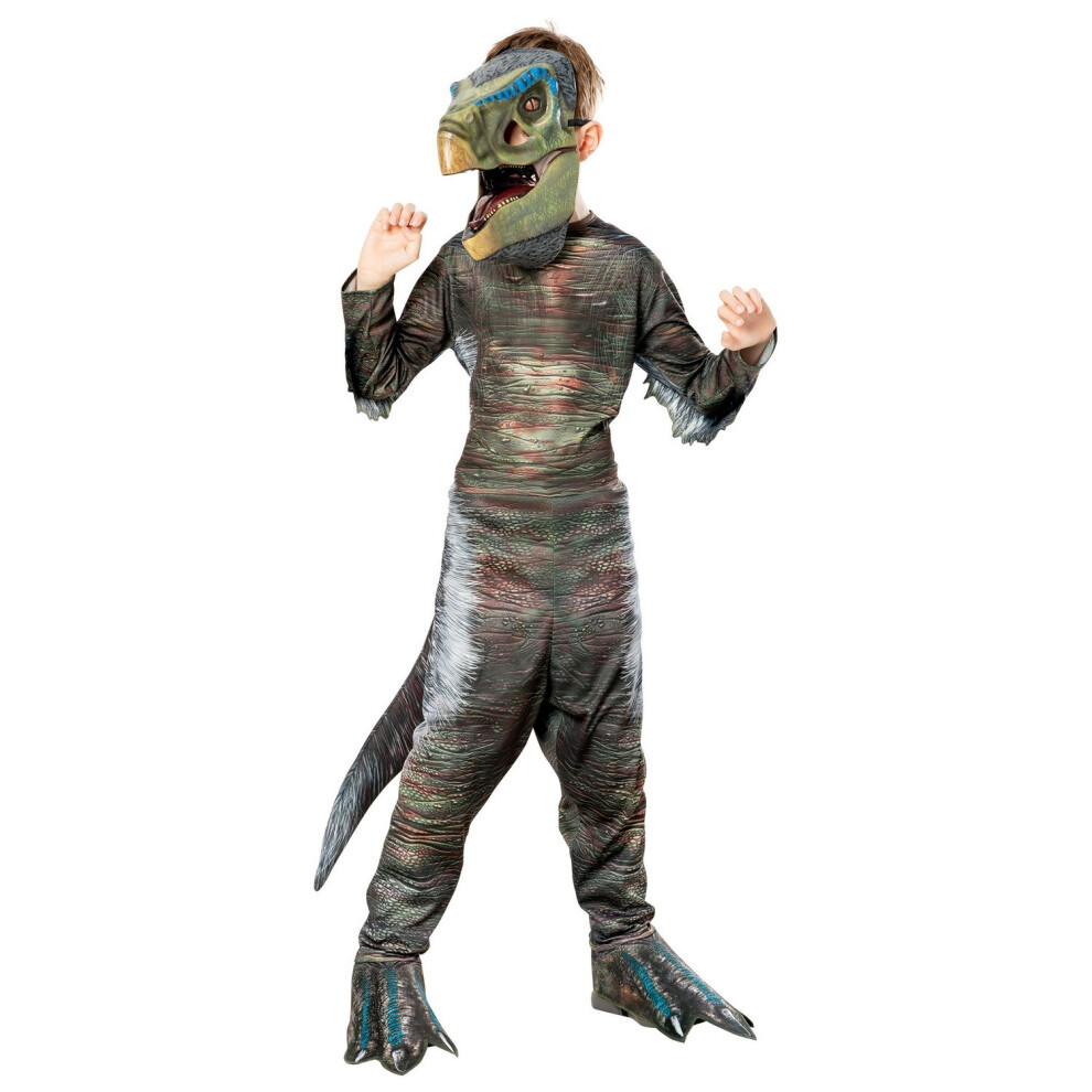 (7-8 Years, Brown) Jurassic World Childrens/Kids Therizinosaurus Costume