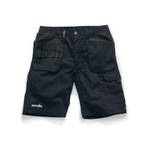 (34R, Black) Scruffs Mens Holster Pocket Shorts