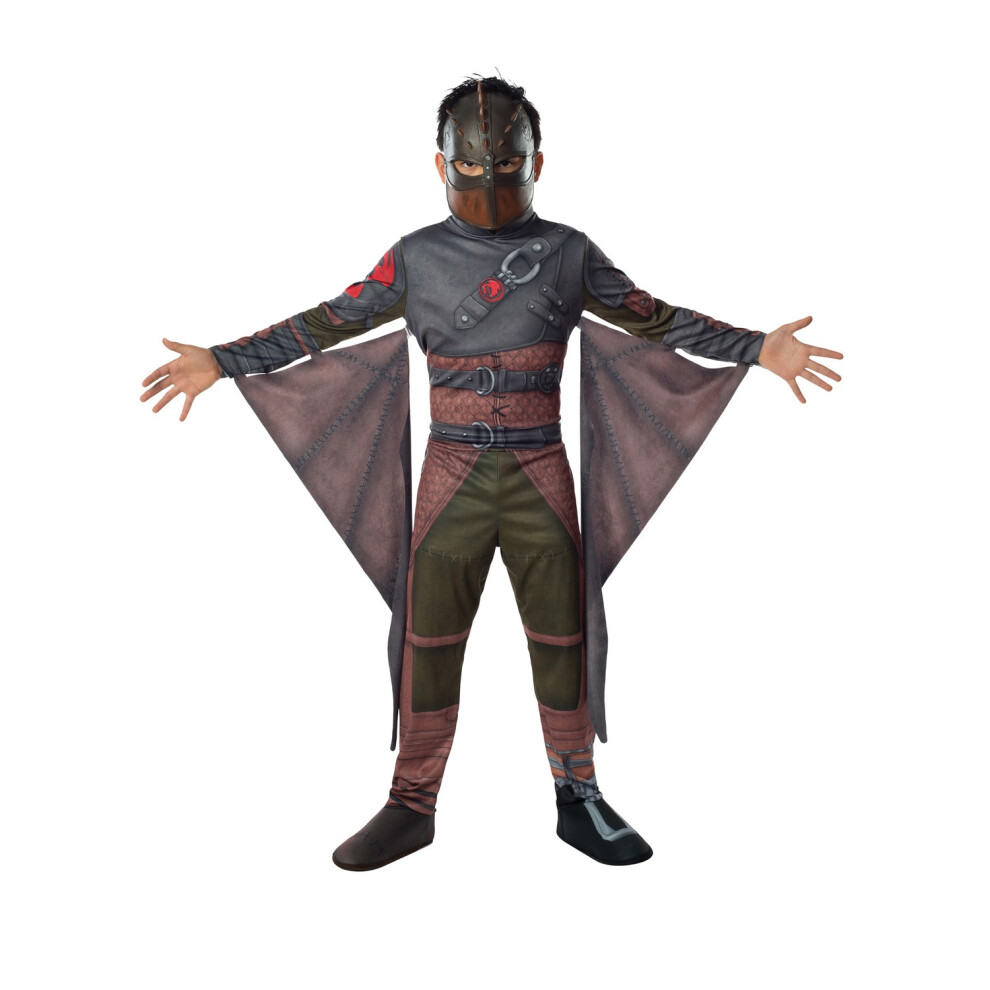 (M, Brown/Black) How To Train Your Dragon Childrens/Kids Hiccup Costume