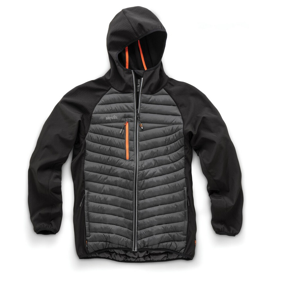 (XXL, Black) Scruffs Mens Trade Padded Jacket