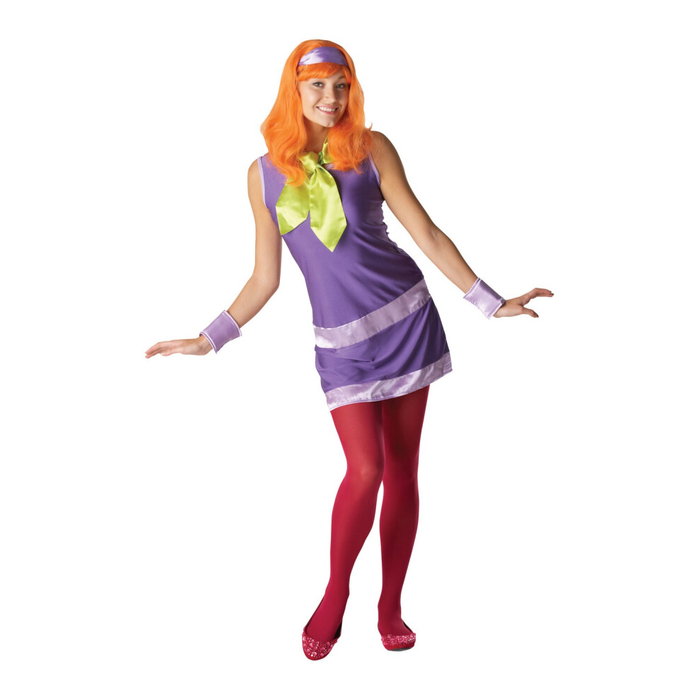 (L, Purple) Scooby Doo Womens/Ladies Sexy Daphne Blake Costume