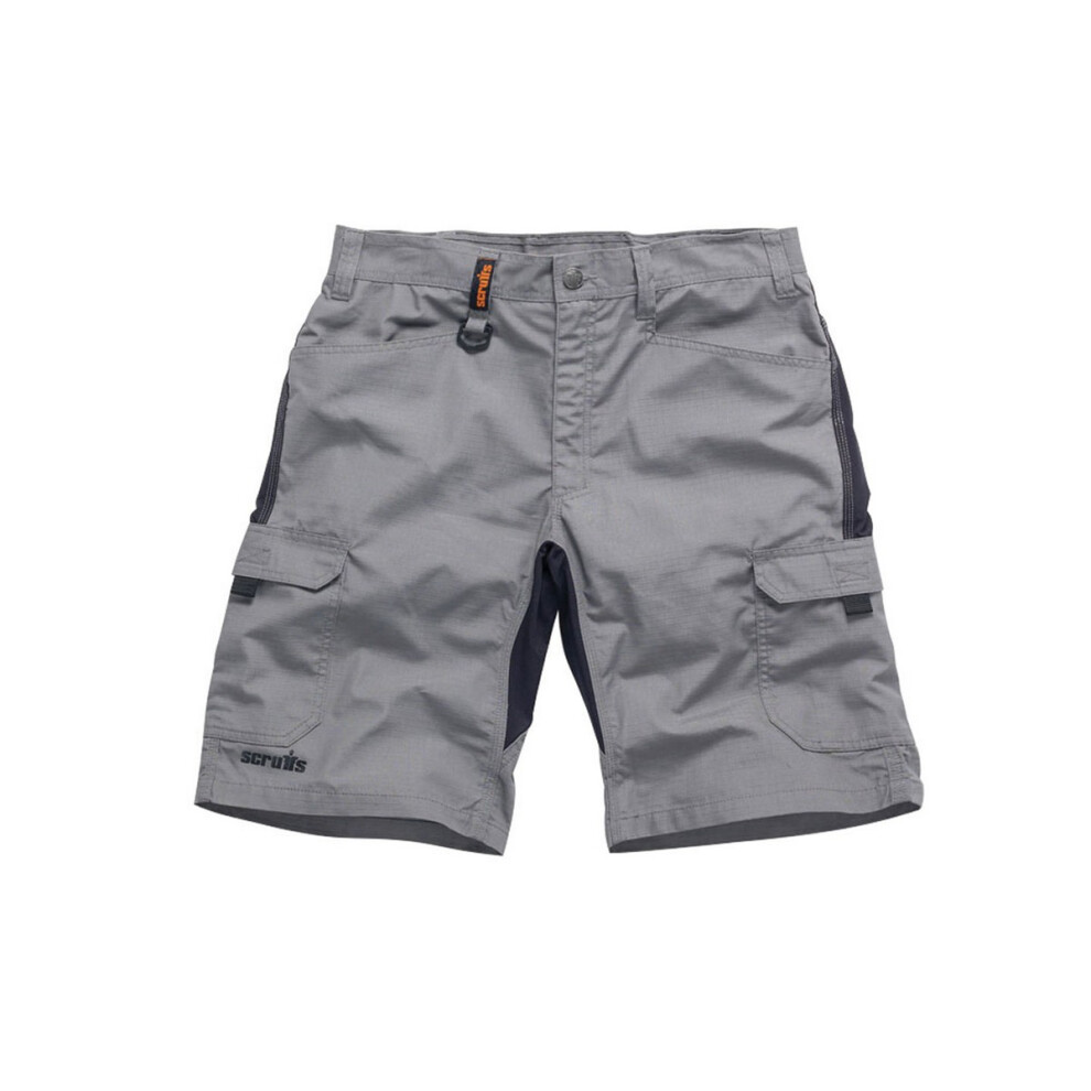 (36R, Graphite) Scruffs Mens Trade Flexible Shorts