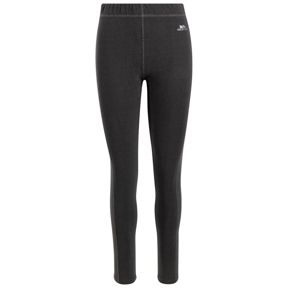 Women's Trespass Womens/Ladies Sunita Base Layer Bottoms - Black Storm Grey - Size: 10/None