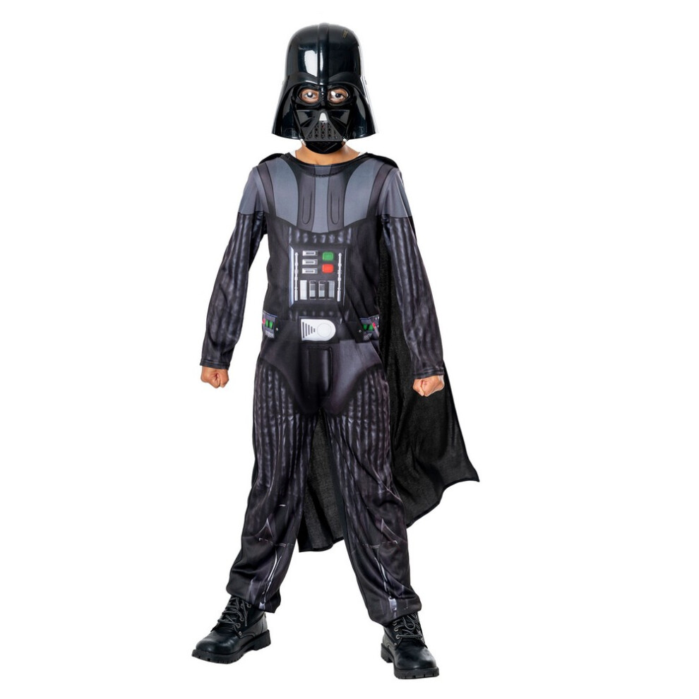 (5-6 Years, Black) Star Wars: Obi-Wan Kenobi Boys Darth Vader Costume