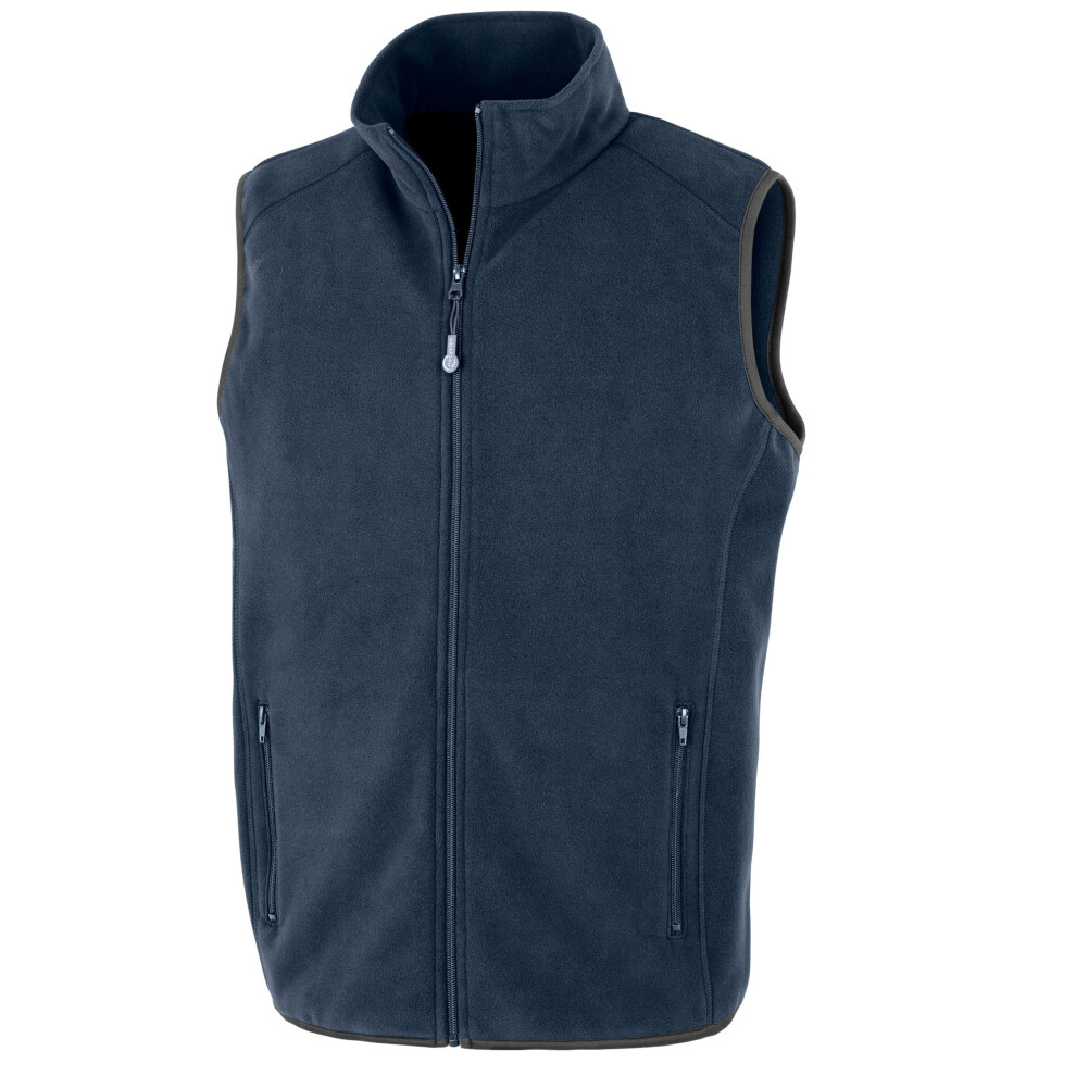 (XXL, Navy Blue) Result Genuine Recycled Unisex Adult Body Warmer