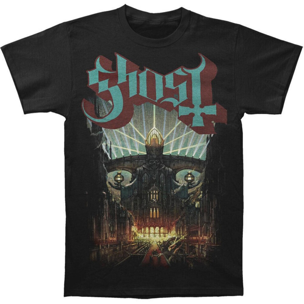 (XL, Black) Ghost Unisex Adult Meliora T-Shirt