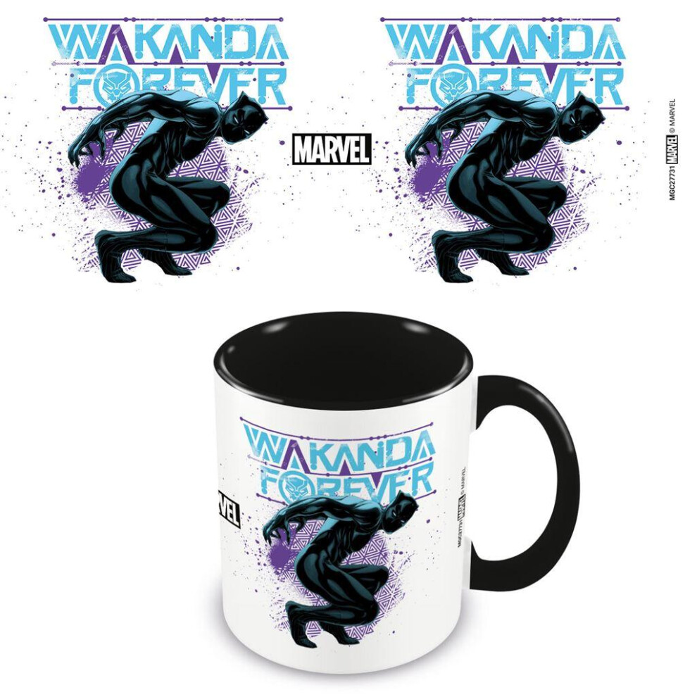 Black Panther Wakanda Forever Inner Two Tone Mug