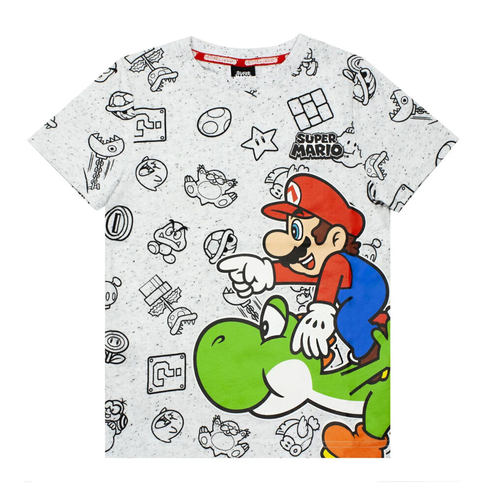 Super Mario Boys Mario Yoshi T-Shirt