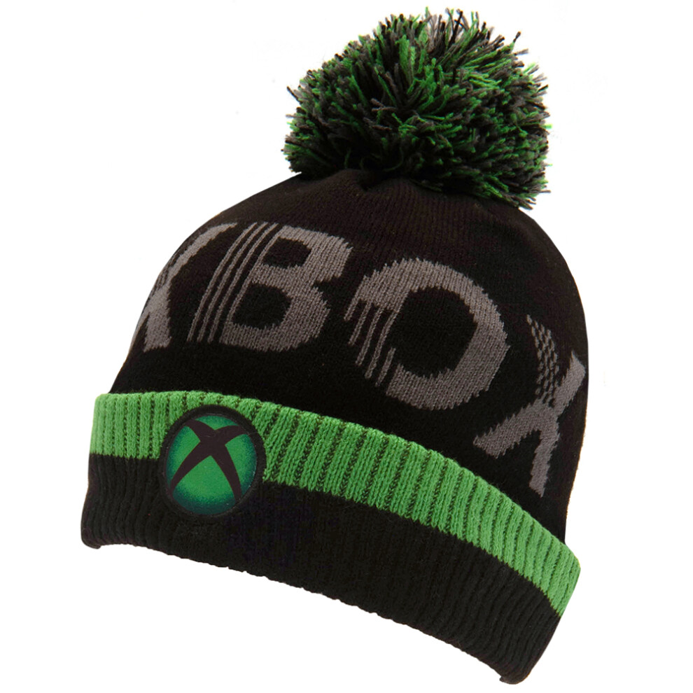 Xbox Childrens/Kids Bobble Logo Beanie
