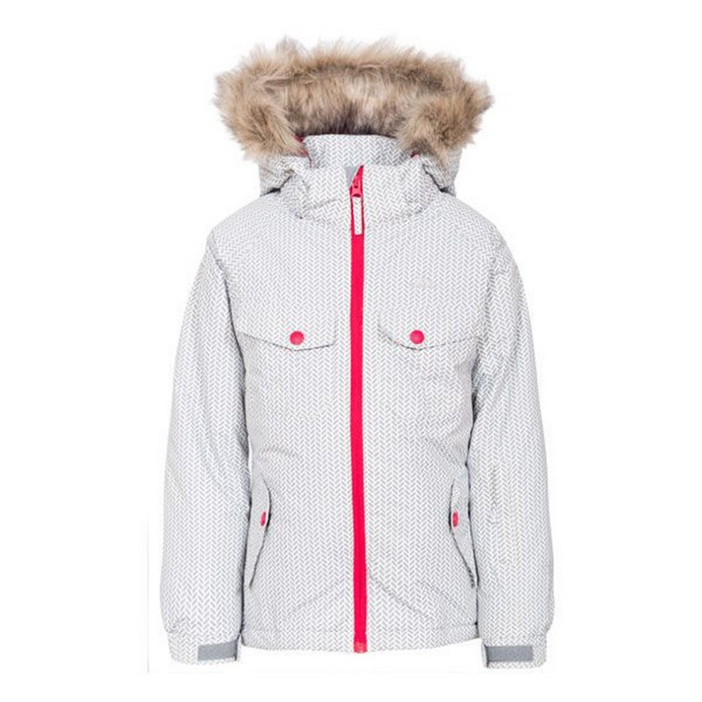 (11-12 Years, Platinum) Trespass Girls Denia TP50 Ski Jacket