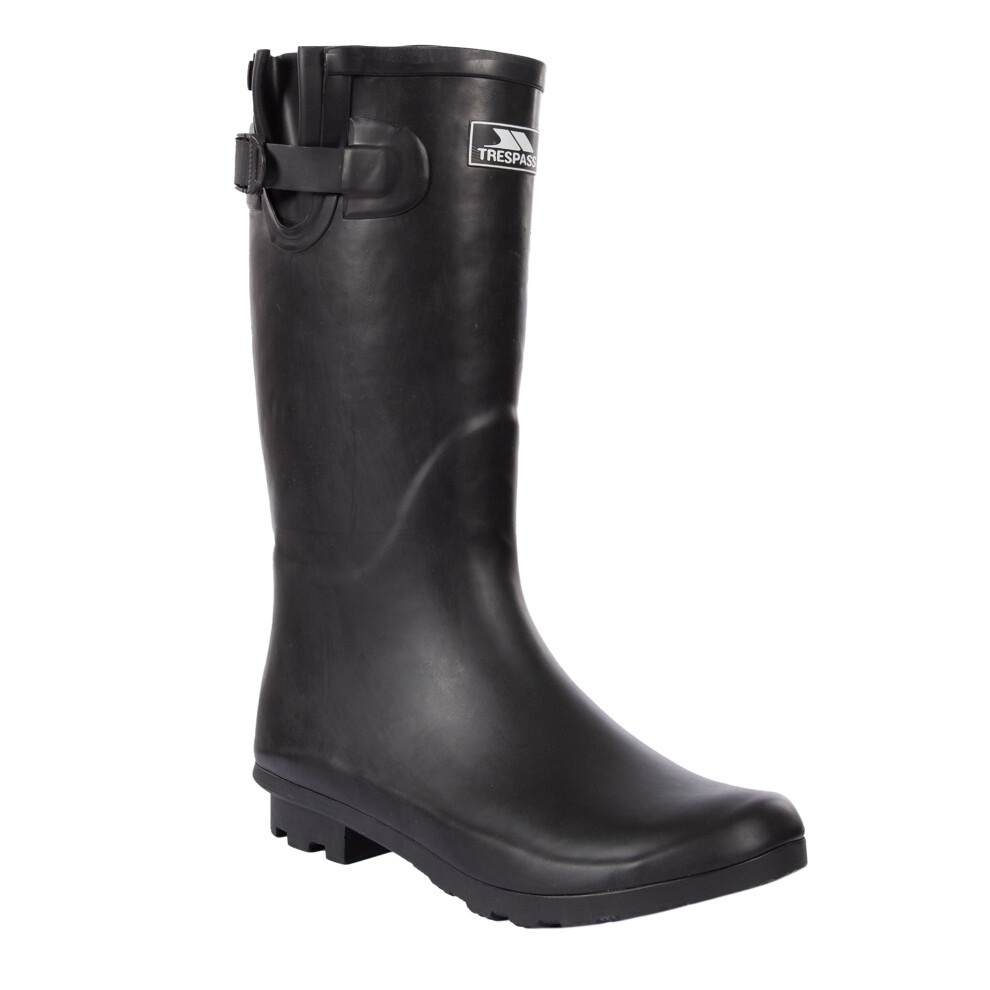 (8 UK, Black) Trespass Womens/Ladies Damon Waterproof Wellington Boots