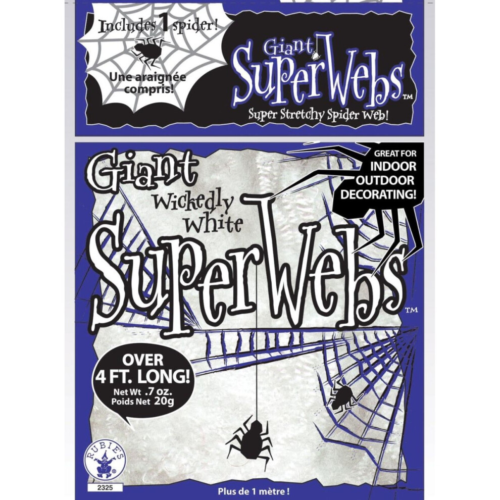 Rubies Stretch Spider Web Halloween Decoration