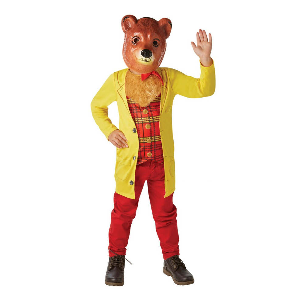 (3-4 Years, Yellow/Brown) Rubies Childrens/Kids Mr. Bear Costume Jacket