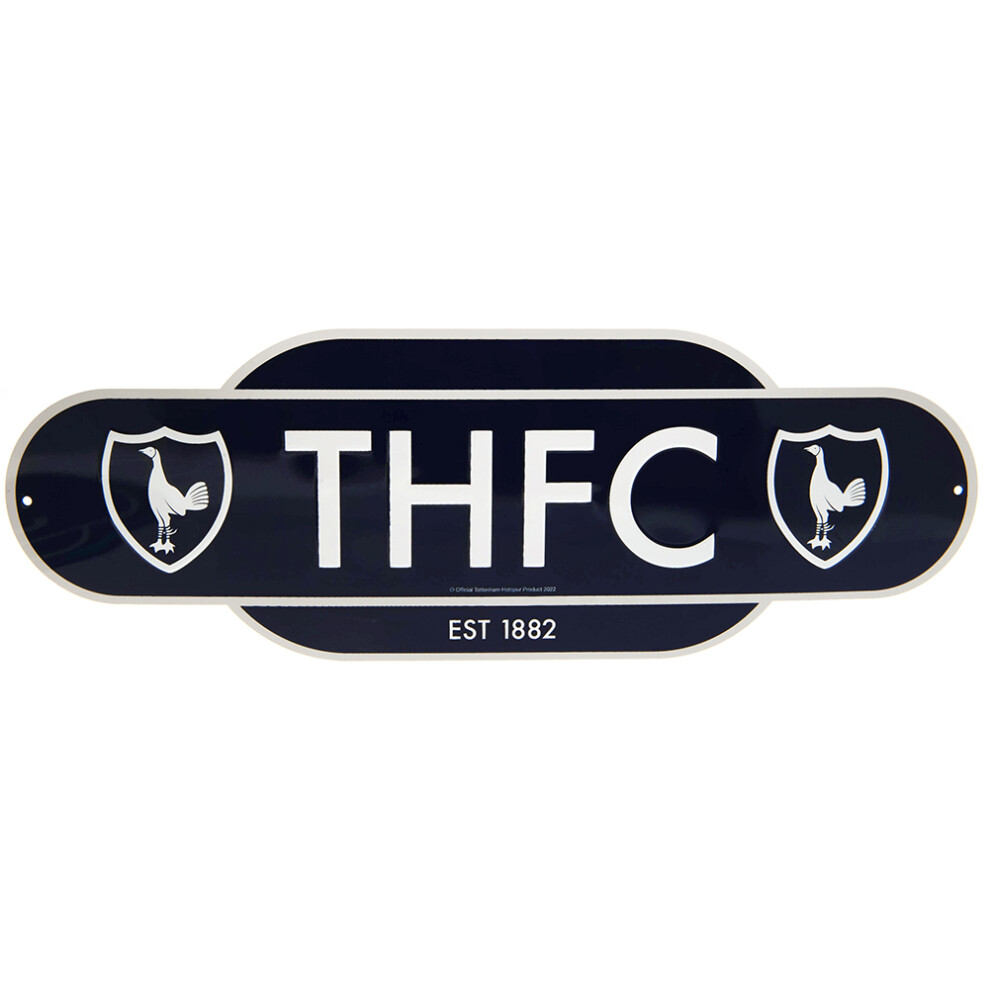 Tottenham Hotspur Fc Retro Hanging Sign
