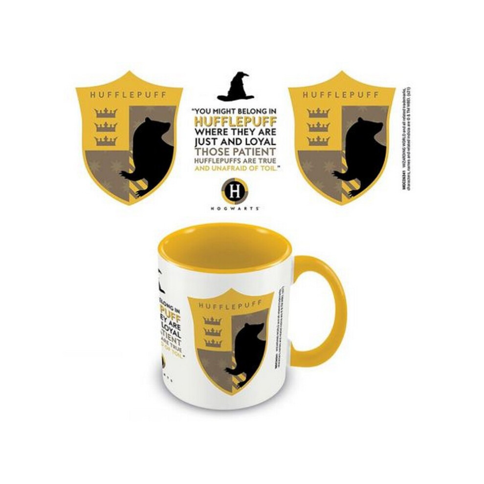 Hufflepuff House Pride Inner Two Tone Mug