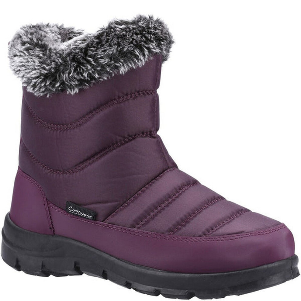 (4 UK, Purple) Cotswold Womens/Ladies Longleat Wellington Boots