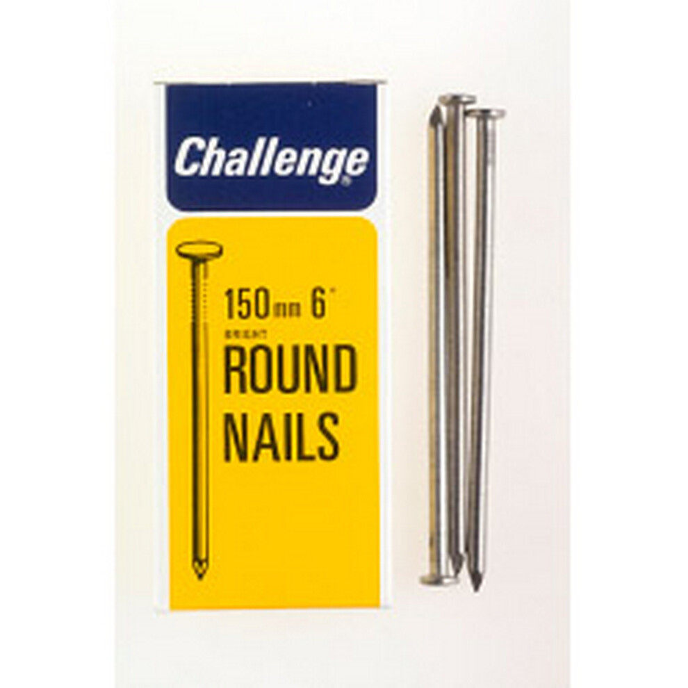 (150mm, Silver) Challenge Steel Wire Nails