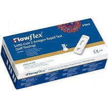 Flowflex One Step Lateral Flow Test Kit | 5 tests | One Step Test for Sars-CoV-2 Antigen |Covid-19 Self Testing Rapid Test | Not For Travel |