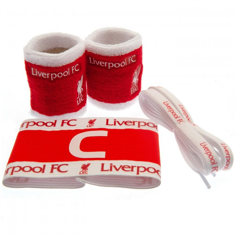Liverpool FC Crest Accessories Set (Pack of 4)