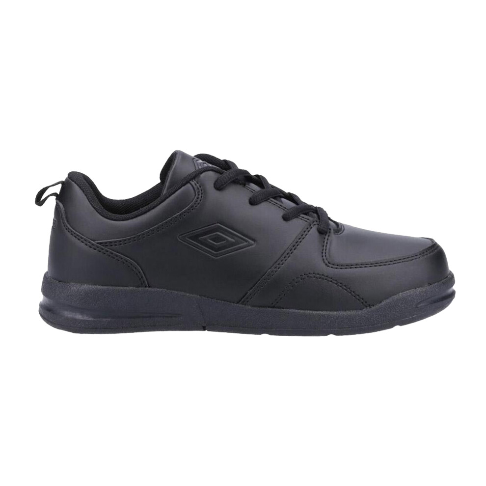 (13 UK Child, Black) Umbro Childrens/Kids Ashfield Lace Trainers