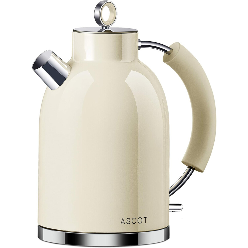 EX-SALES DEMOS ASCOT Kettle Electric, Cordless-Fast-Boil, Stainless Steel Kettle